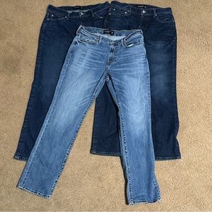 Mens used Abercrombie and fitch jeans sizes 32x32 and 2 33x32